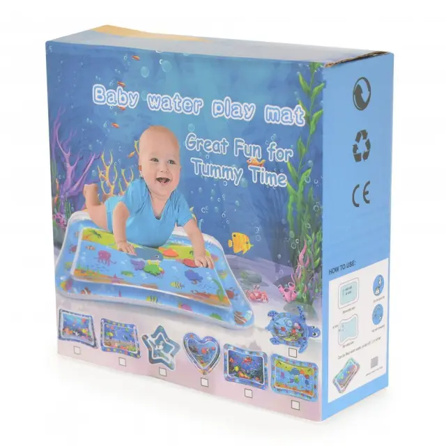 Moni Toys 894C Φουσκωτό Χαλάκι Δραστηριοτήτων με Νερό 3+ Μηνών 3