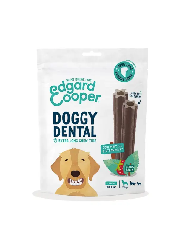 Edgard Cooper - Doggy Dental Mint AND Strawberry L - 540700714217 - Pet Supplies