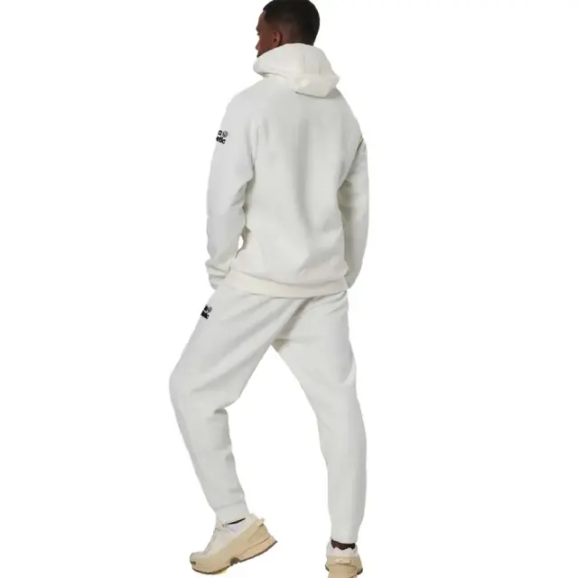 Body Action Men's Sport Gym Tech Zip Hoodie Άσπρο 073521-05A (Body Action) - XLarge 3