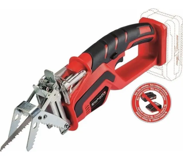 Einhell 3408220 - Μπορντουροψάλιδο Μπαταρίας 18V με Μήκος Λάμας 15cm GΕ-GS 18 (Χωρίς Μπαταρία Φορτιστή)