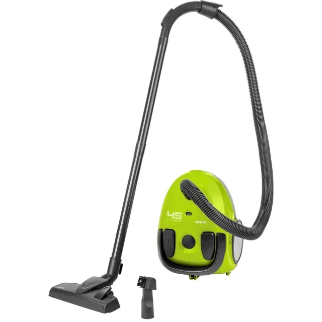 Ηλεκτρική Σκούπα ECO 850W Yψηλής Aπόδοσης με Σακούλα Sencor SVC 45GR-EUE3 Πρασινή