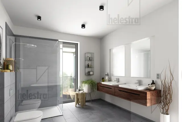 OSO Ceiling Luminaire Μαύρο Ματ LED IP44 Ø65mm 2
