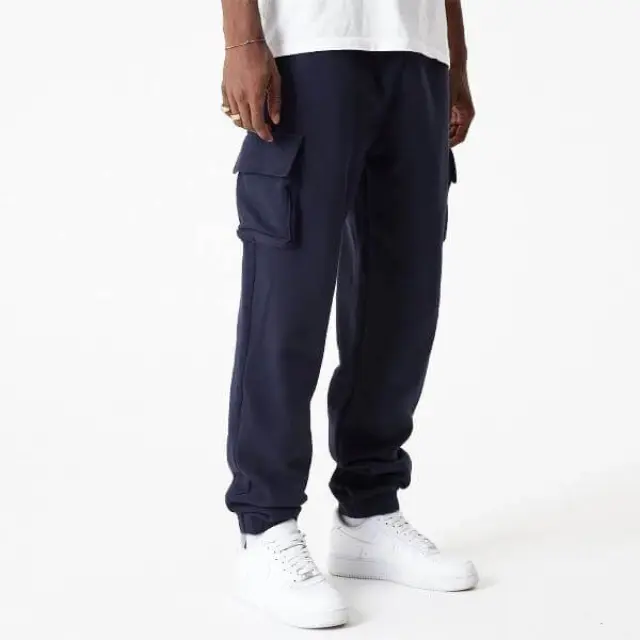 New Era Lifestyle Cargo Sweatpant 60416407 Navy Ανδρικό Παντελόνι 2