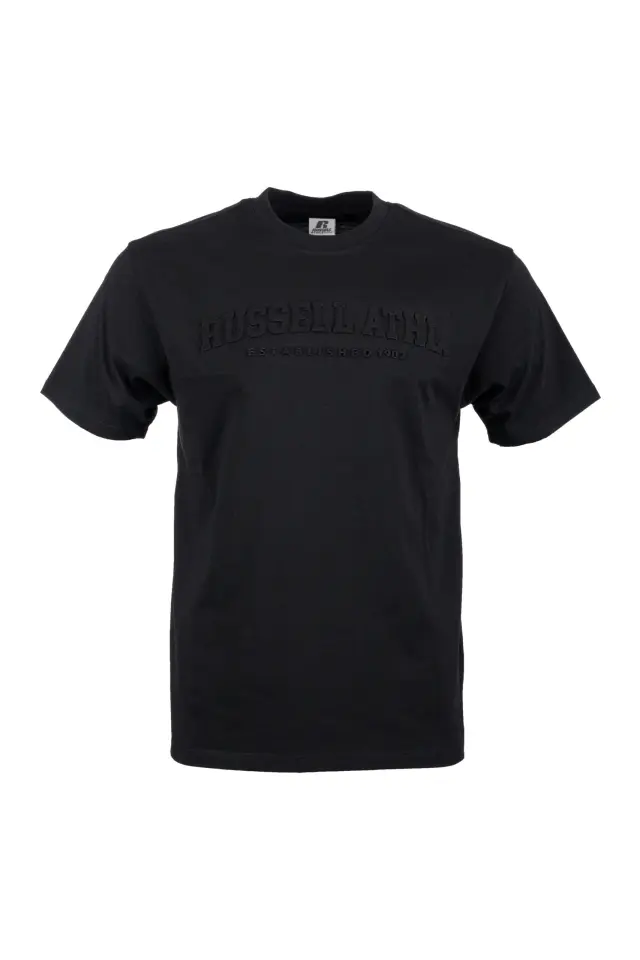 Russell ανδρικό t-shirt ανάγλυφο 3D λογότυπο A26-034-2-1