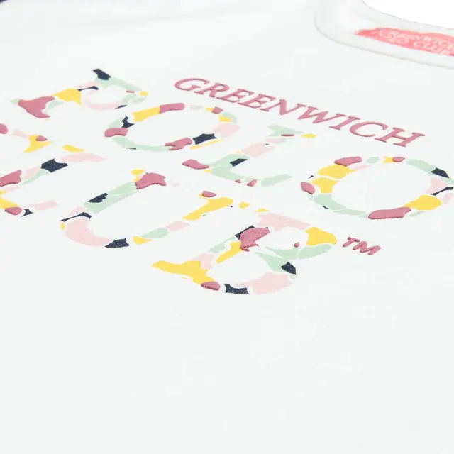Μπλούζα Greenwich Polo Club με ανάγλυφα στοιχεία 2