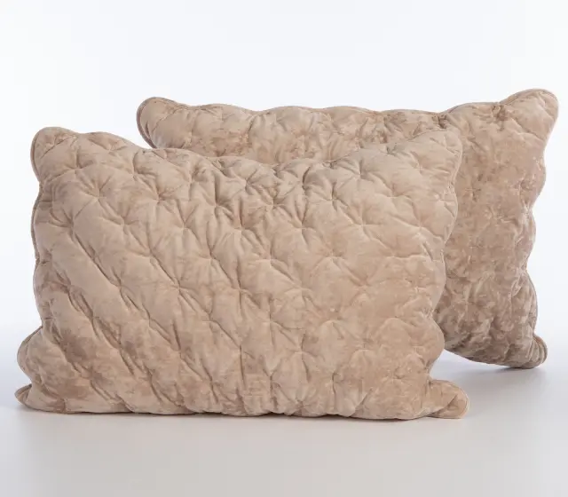 Nef-Nef Homeware Μαξιλαροθήκη Priver Σετ 2 τεμ. 52x72 Beige