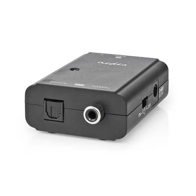 Ψηφιακός μετατροπέας ήχου από 2x RCA αρσ. σε 1x TosLink θηλ. και 1x S/PDIF (RCA) θηλ.