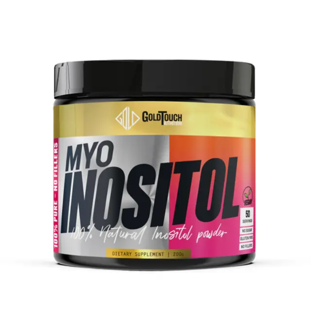 Myo Inositol 100% Pure Powder, no fillers 200g (GoldTouch Nutrition)