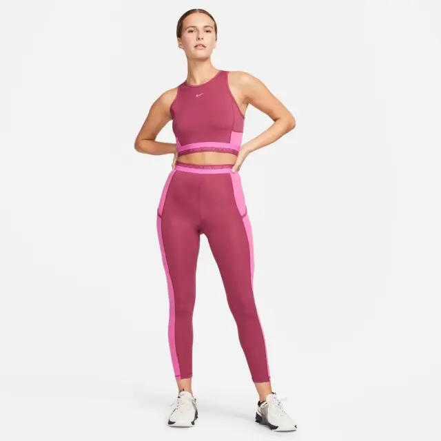 Nike Pro Dri-FIT Crop Tank (DX0061-653) - MULTI-COLOR 3