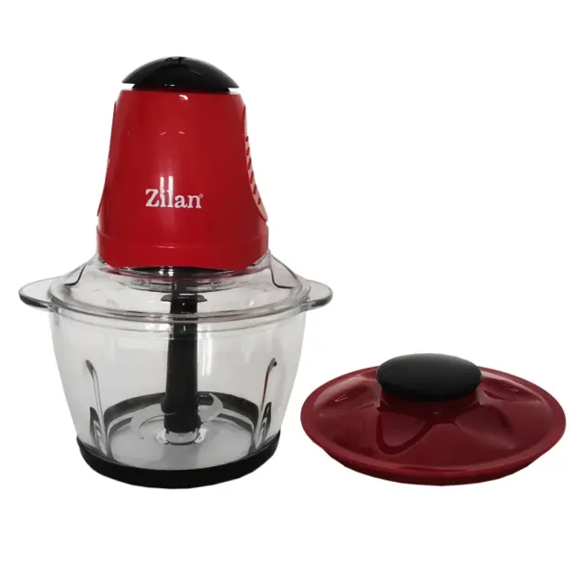 Zilan Πολυκόφτης-Multi 1L 200W με γυάλινο δοχείο και έξτρα καπάκι αποθήκευσης ZLN5619 2