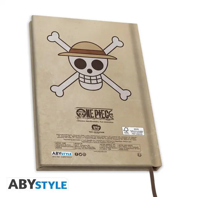 Σημειωματάριο ONE PIECE - A5 Notebook "Wanted Luffy Wano" ABYNOT155 2