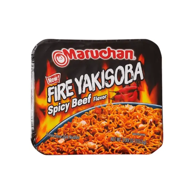 Maruchan Yakisoba Fire Spicy Beef 113,3gr