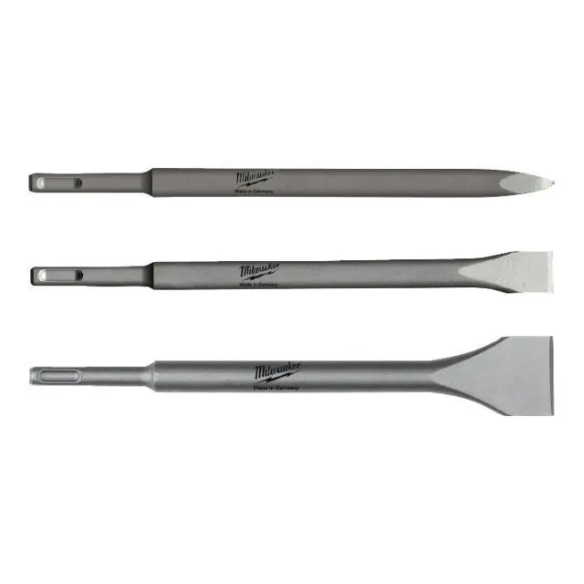 Milwaukee 4932430001 - Set Καλέμι - Βελόνι- Πλατ/μο SDS+ 3τμχ 3