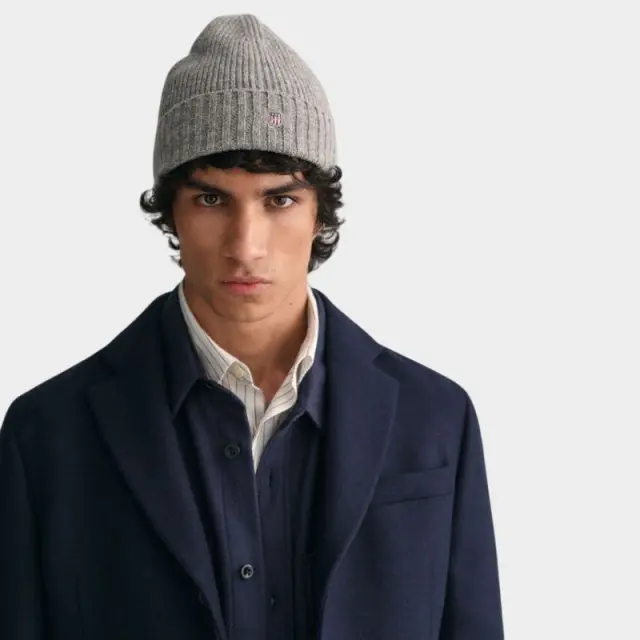Σκούφος Gant Beanie 9910023-093 Γκρι - ONESIZE