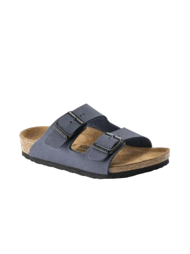 Birkenstock Πέδιλα Παιδικό Birko-Flor(ανθεκτικό υλικό της Birkenstock-επιτρέπει την επαφή με το νερό) Μπλέ BIR/ARIZONA KIDS 1002360 NAVY 2