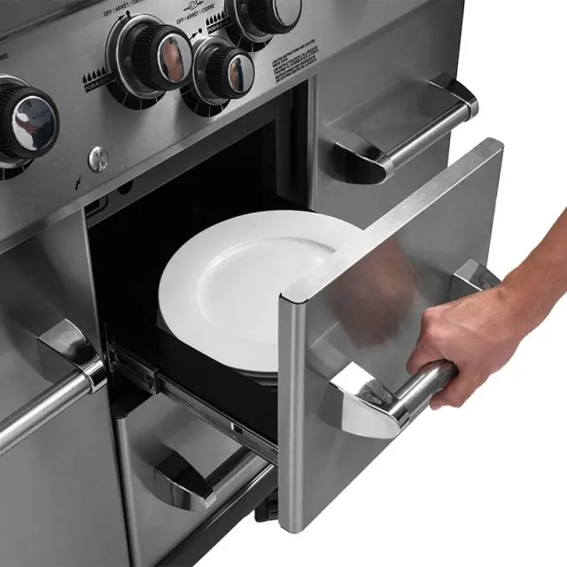 Ψησταριά Υγραερίου Imperial S 590 BI Built-in - Broil King Kit Μετατροπής σε φυσικό αέριο Μηχανισμός και καυστήρας 3