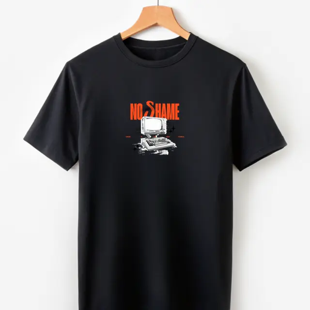 T-shirt Noshame® Μαύρο - 122518 - XXL 2