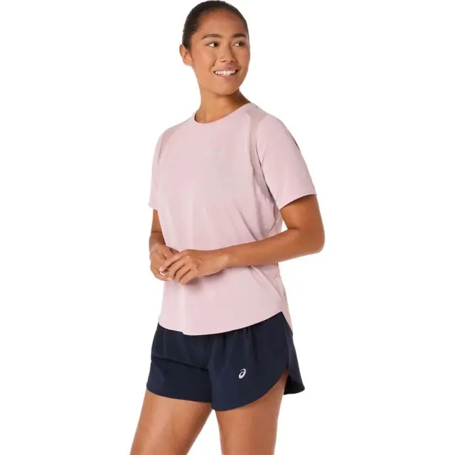 Asics Women's Road Shortsleeve T-Shirt Ροζ 2012D371-700 (Asics) - Small 3