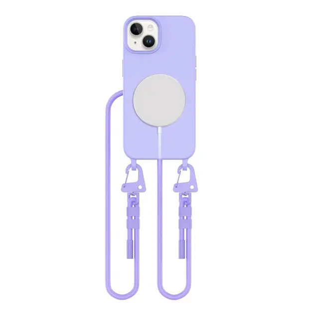 Tech-Protect® Magnecklace Θήκη με Κορδόνι για iPhone 15- Lavender