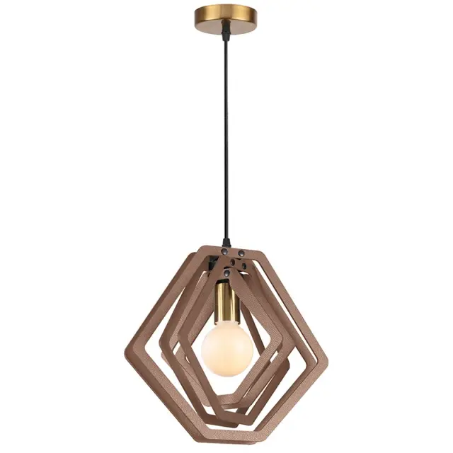 ΚΡΕΜΑΣΤΟ Φ/Σ 1ΧΕ27 ΑΝ.ΚΑΦΕ ΔΕΡΜΑ MDF D34XH100CM TRITON / ZM391P34WLL