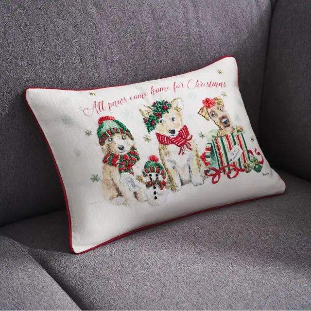 Μαξιλαροθήκη Διακόσμησης Gofis Home Xmas 256 30x45