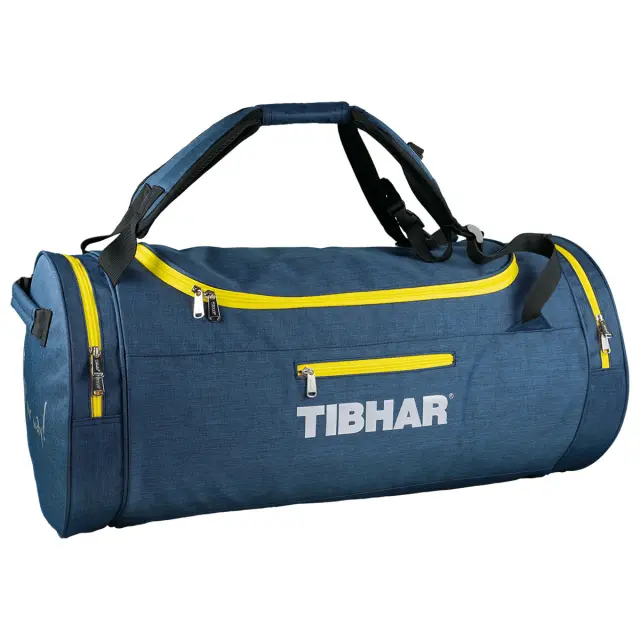 Τσάντα Tibhar Bag Sydney Big Navy/Yellow-4039316099053