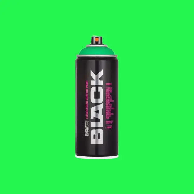 Montana Black Infra Spray Paint 400ml IN6000-Green