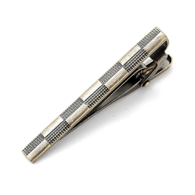 Ασημί Κλιπ Γραβάτας 5 cm – LGD-TC/ANTIQUE/37