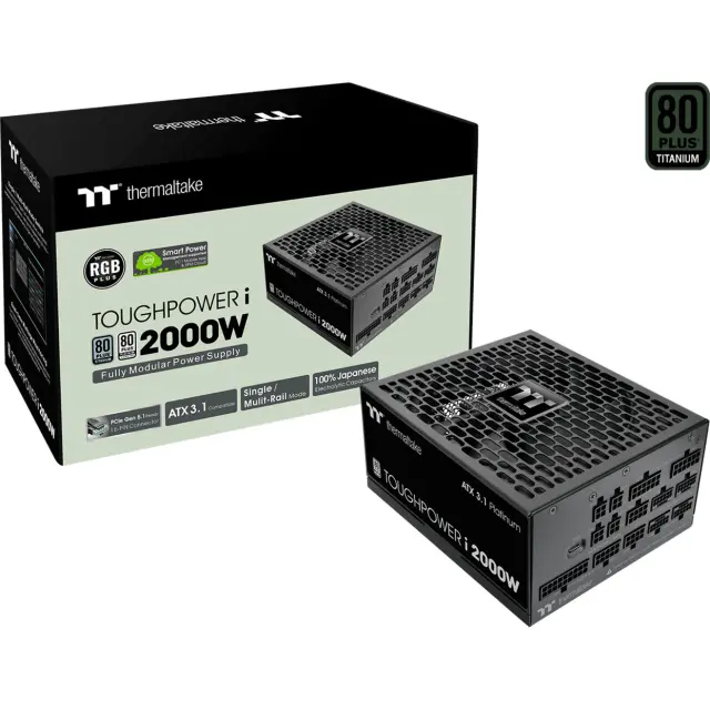 Thermaltake TOUGHPOWER i 2000W (black, 2000 Watt)