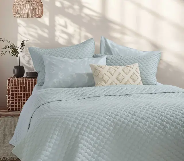 ΚΟΥΒΕΡΛΙ ΥΠΕΡΔΙΠΛΟ SCOFIELD 230X240 NEF-NEF HOMEWARE BLUE