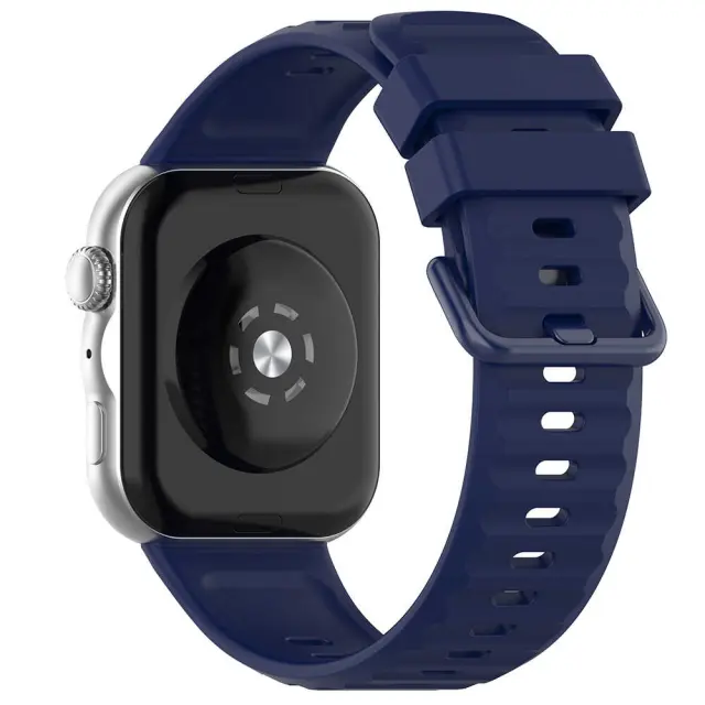 Techsuit - Watchband (W082) - Huawei Watch Fit 3 / Fit 4 / Fit 4 Pro / Fit 5 / Fit 5 Pro - Navy Blue 2