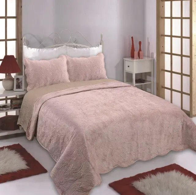 ΚΟΥΒΕΡΛΙ SUPERSOFT NX2212 (160cm x 220cm + 1 x 50cm x 70cm ) PINK - -
