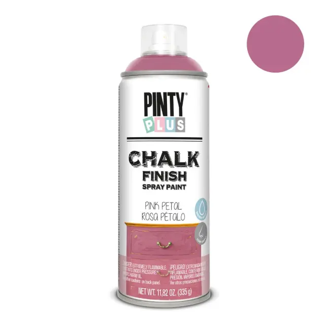 Pinty Plus Chalk Finish Paint Spray Σπρέι κιμωλίας 400 ml Pink Petals / CK792