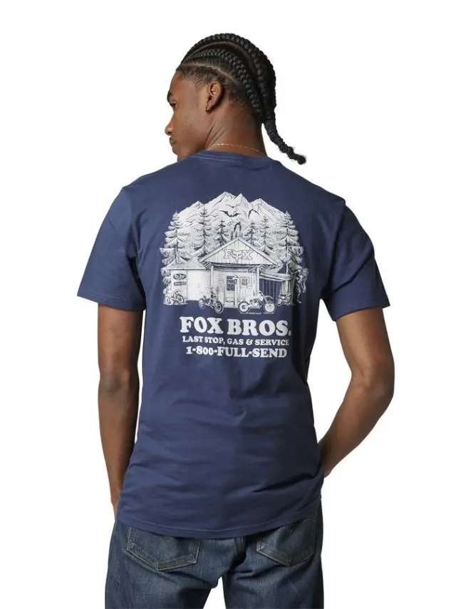 FOX OUT AND ABOUT SS ΑΝΔΡΙΚΗ ΜΠΛΟΥΖΑ- DP CBLT BLUE 2