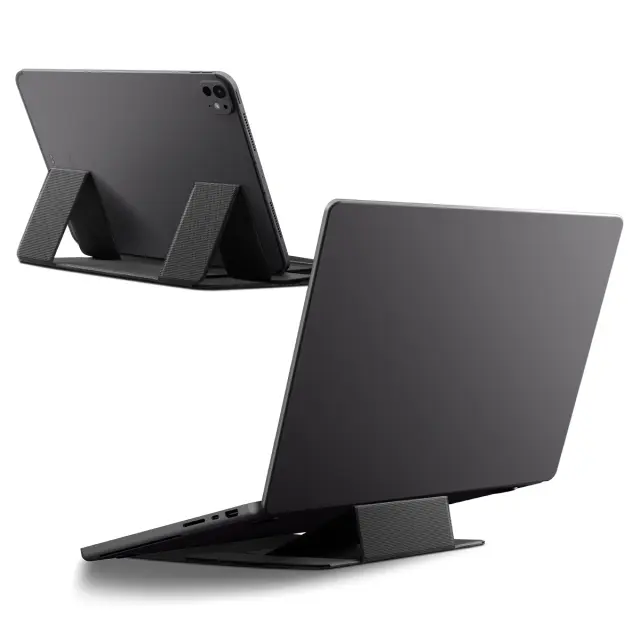 Spigen Slim Fold Laptop & Tablet Stand LD201-S8, black