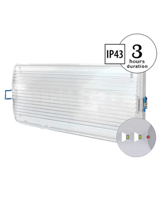 ΦΩΤΙΣΤΙΚΟ LED SMD 5W 6500Κ 230V ΕΠΑΝΑΦΟΡΤΙΖΟΜΕΝΟ ΜΕ ΜΠΑΤΑΡΙΑ Li-ion ΣΥΝΕΧΟΥΣ & ΜΗ ΣΥΝΕΧΟΥΣ ΛΕΙΤΟΥΡΓΙΑΣ UNIVERSE