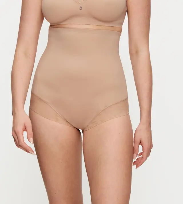 Triumph Λαστέξ Ψηλόμεσο True Shape Sensation Super HW Panty Μπεζ Απαλό 3