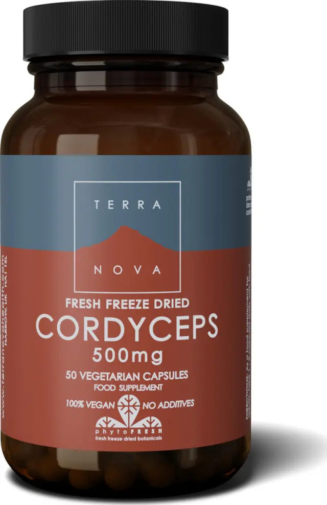 TerraNova Cordyceps 500mg 50 κάψουλες