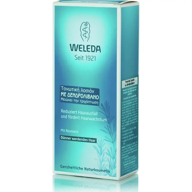 WELEDA Τονωτική Λοσιόν με Δεντρολίβανο για την Τριχόπτωση 100ml 3