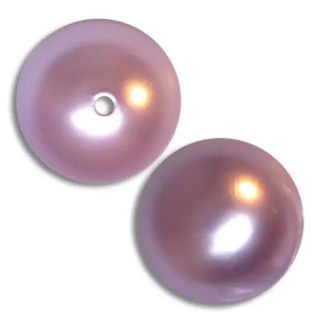 Τεχνητή Χάντρα Lilac Pearl 18mm - 12τεμ