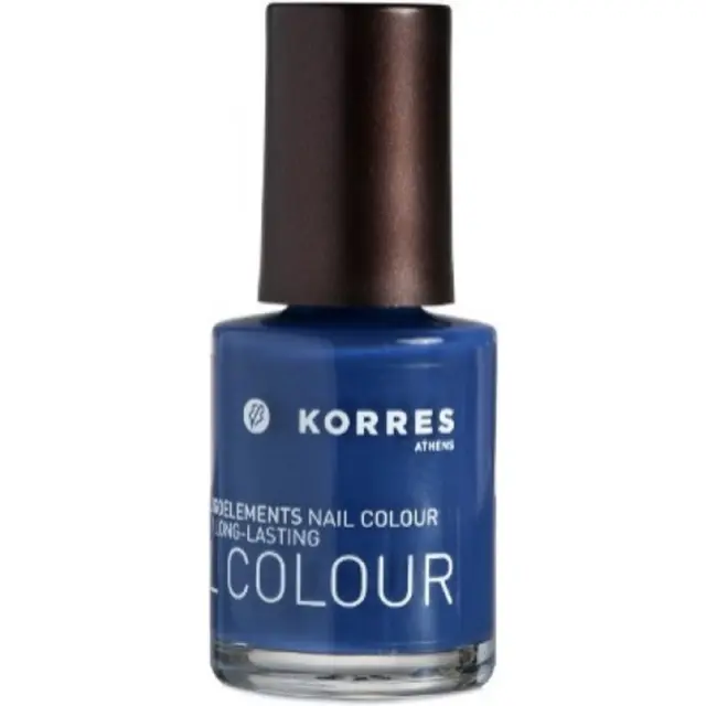 Korres nail colour 89 blueberry βερνίκι νυχιών 10ml