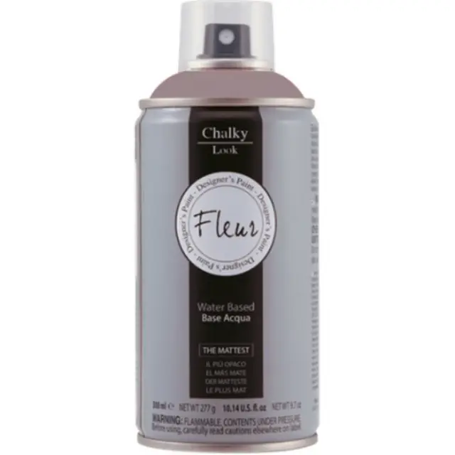 Χρώμα κιμωλίας σε σπρέι Fleur Chalky Spray 300ml, Indian Elephant 2