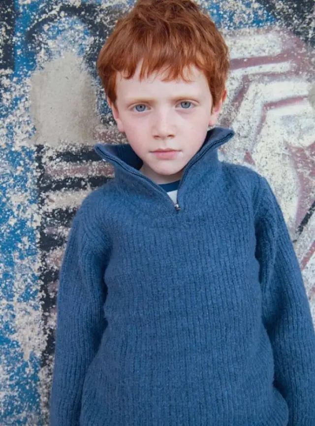Παιδικό Πουλόβερ για Αγόρια Warm Pullover ΜΠΛΕ 2