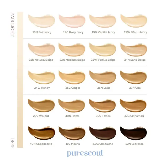 Milk Touch All-Day Skin Fit Milky Glow Make up Cushion 23N Medium Beige, Υγρό make-up σε Σφουγγαράκι για Κάλυψη, Ομοιόμορφο τόνο και Εύκολη εφαρμογή 15g 3