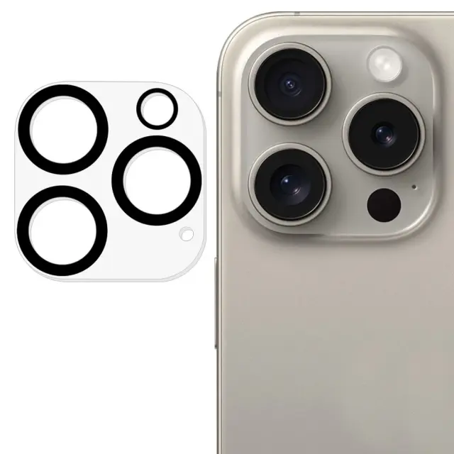 Προστασία Κάμερας για iPhone 16 Pro/ 16 Pro Max-Clear OEM