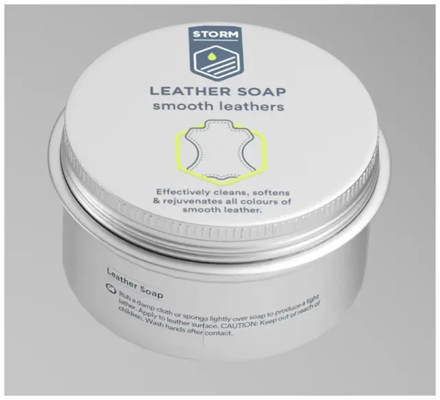 Σαπούνι Καθαρισμού Δερμάτων Leather Soap (Rub On) 100ml Storm Care - S52111