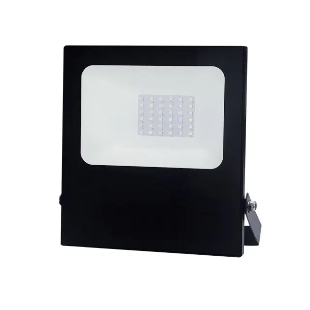 Aca Light LED SMD ΠΡΟΒΟΛΕΑΣ 230V AC 30W RGBW IP66 ΜΑΥΡΟ