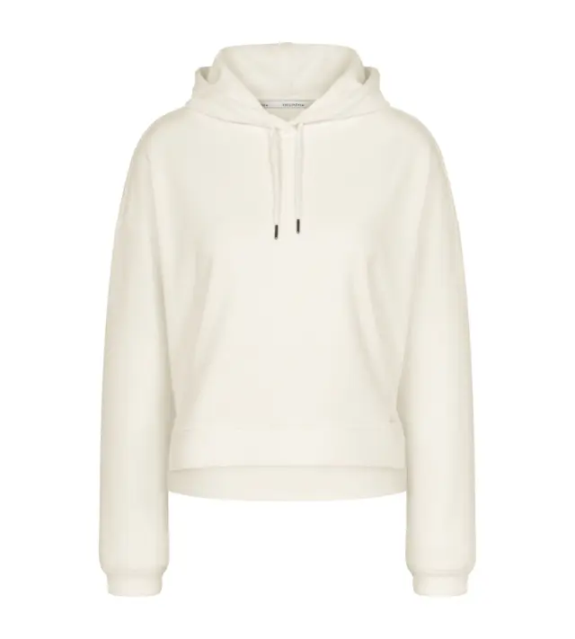 Triumph Βελούδινο Rib Hoodie Φόρμας Ιβουάρ 2