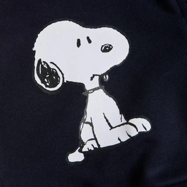 Ζακέτα Snoopy με τύπωμα και κέντημα 3