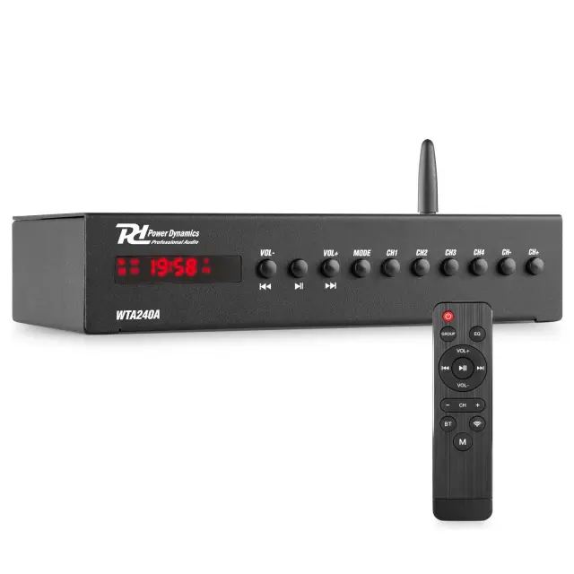 POWER DYNAMICS WT240A ΕΝΙΣΧΥΤΗΣ 2x40W WIFI BT LAN